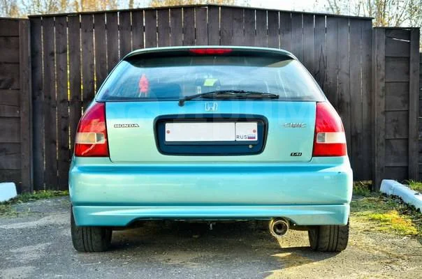 картинка Накладки на бампера Mugen+Type R для Honda Civic магазин  StreetTuning 