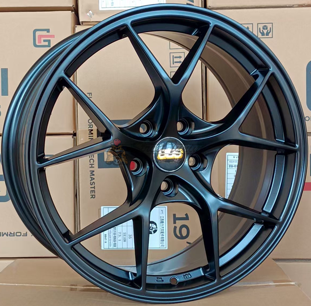 картинка Диски BBS FI-R R19 J8,5 ET35 5X114,3 black matt магазин  StreetTuning 