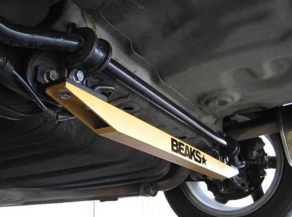 картинка Задний усилитель подрамника BEAKS style для Honda Civic EG 1992-1995 г, золотой магазин  StreetTuning 