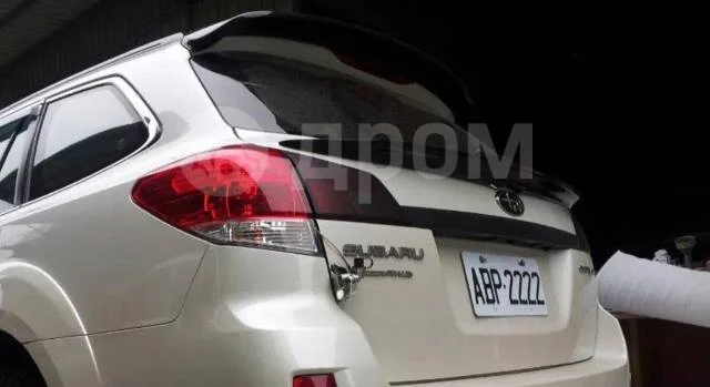 картинка Лип спойлер STI, средний, для subaru Legacy Outback br5 br9 магазин  StreetTuning 