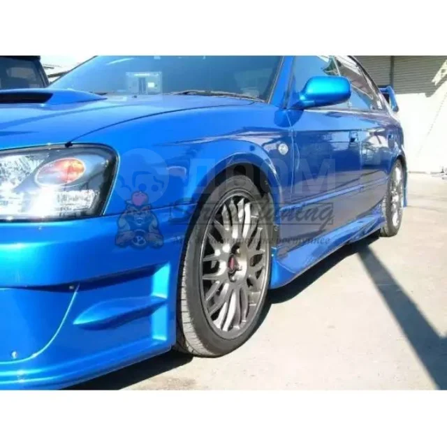 картинка Пороги Burn-up для Subaru Legacy be,bh магазин  StreetTuning 