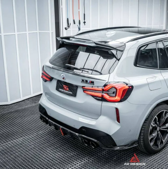 картинка Задний диффузор v2 для BMW X3M X3MC F97 магазин  StreetTuning 