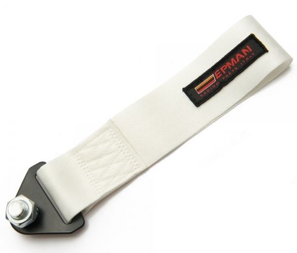 картинка Буксировочный ремень Epman, белый магазин  StreetTuning 