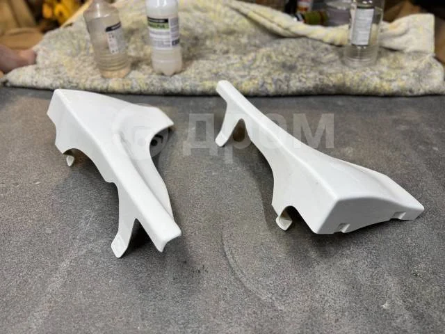 картинка Клыки порогов, задние, для subaru levorg магазин  StreetTuning 