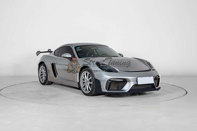 картинка Комплект обвеса GT4 RS, упрощённая версия, для Porsche 718 Boxster (982) и Cayman (982C) 2017+ магазин  StreetTuning 