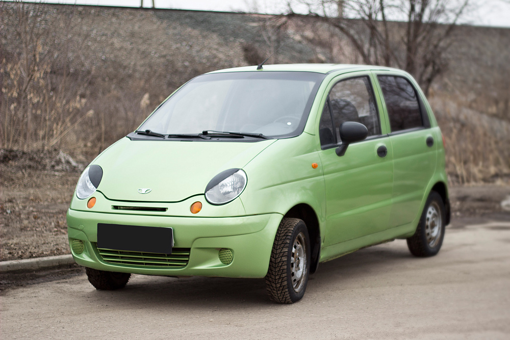 картинка Daewoo  Matiz 2000—н.в. Накладки на передние фары (реснички) компл.-2 шт. от магазина  StreetTuning