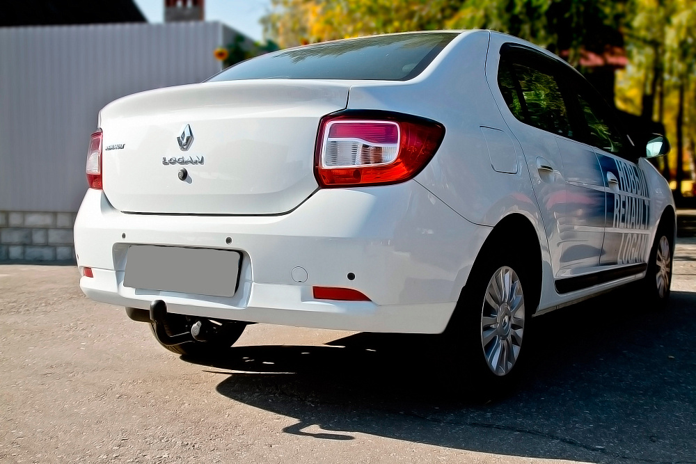 картинка Renault Logan II 2014—н.в. Накладки на задние фонари (реснички) от магазина  StreetTuning