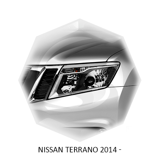 картинка Реснички на фары для  NISSAN TERRANO 2013г- магазин  StreetTuning 