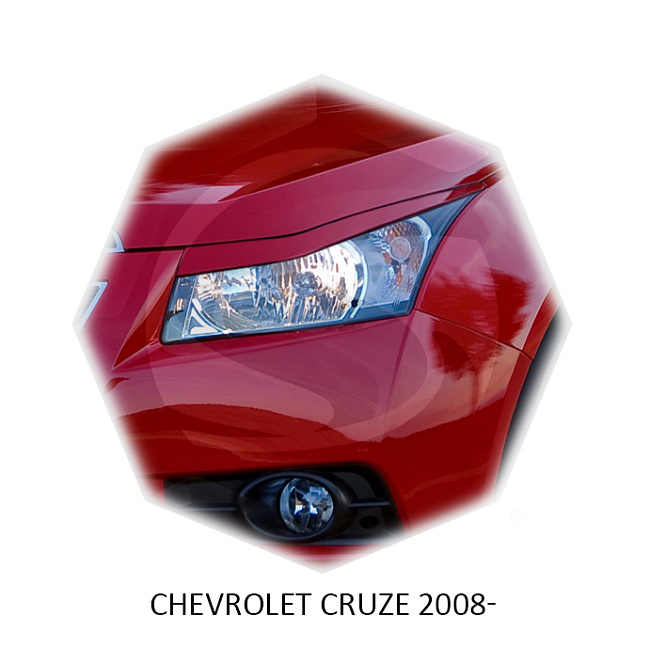 картинка Реснички на фары для  CHEVROLET CRUZE 2008-2015г магазин  StreetTuning 