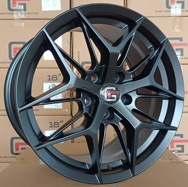 картинка Диски GTech GL114 R19 J8,5 ET35 5X112 black matt магазин  StreetTuning 