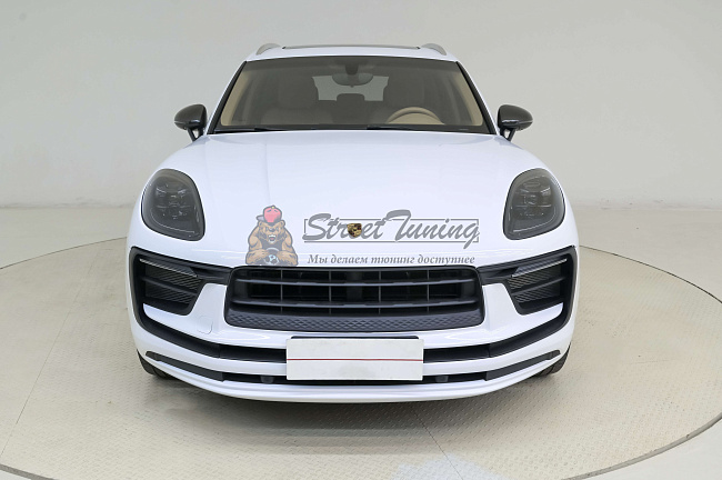 картинка Передний бампер 95B.3 OE, упрощённая версия без ДХО, для Porsche Macan 95B.1/95B.2/95B.3 (2014–2023) магазин  StreetTuning 