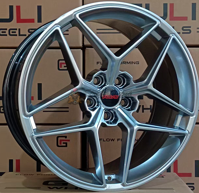 картинка Диски HRE GL477 R19 J8,5 ET35 5X120 hyper black магазин  StreetTuning 