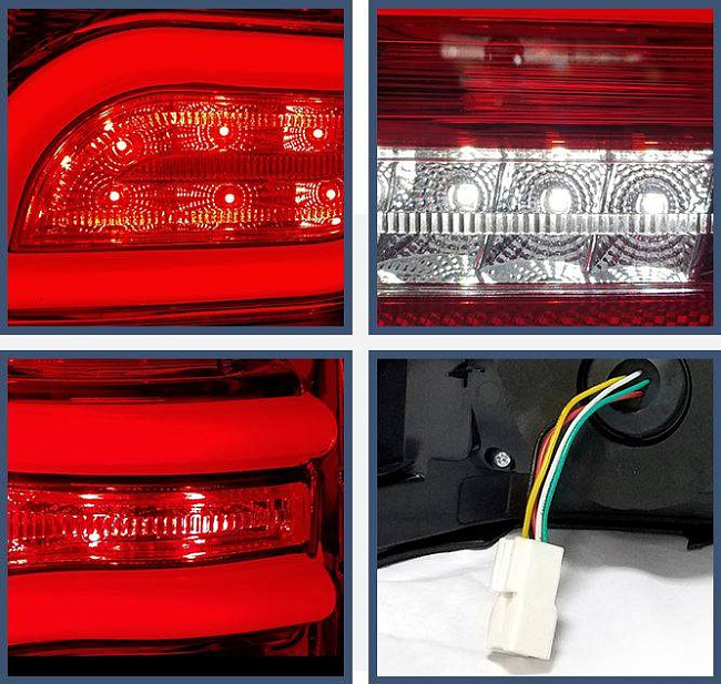 картинка Задние фары для Toyota Kluger/Highlander 2003-2006 г магазин  StreetTuning 