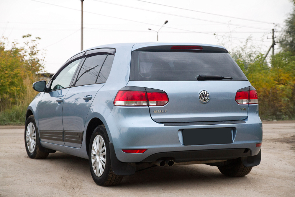картинка Volkswagen  Golf VI 2009-2012 Накладки на задние фонари (реснички) компл.-2 шт. от магазина  StreetTuning