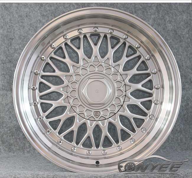 картинка Новые диски BBS RS R19 5X120/5X112 ET42 J8,5 серебро + полированная полка магазин  StreetTuning 