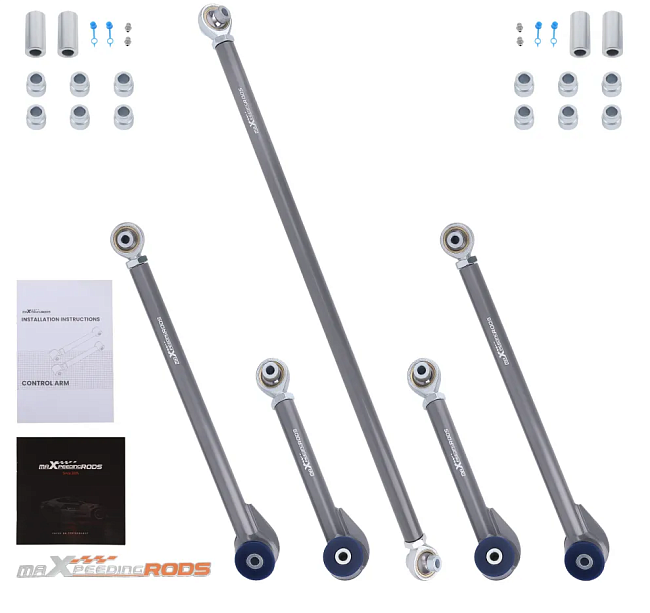 картинка Задние верхние и нижние рычаги (лифт 2–4") для Toyota 4Runner 2003–2009 и Toyota FJ Cruiser 2007–20 магазин  StreetTuning 