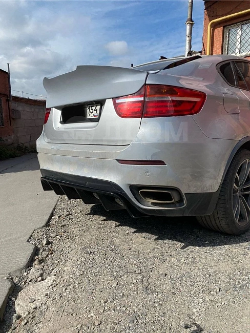 картинка Спойлер SB vers.2 на крышку багажника BMW X6 E71 магазин  StreetTuning 