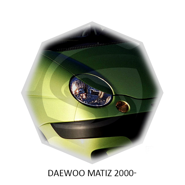 картинка Реснички на фары для  DAEWOO MATIZ 1998г- магазин  StreetTuning 