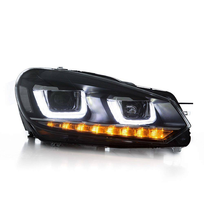 картинка Передние фары для Volkswagen GOLF MK6 2010-2014 магазин  StreetTuning 