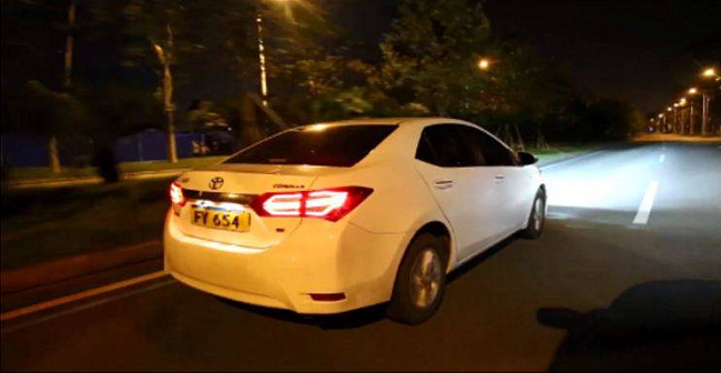 картинка Задние фонари для Toyota Corolla 160 2014-2016 г прозрачные магазин  StreetTuning 