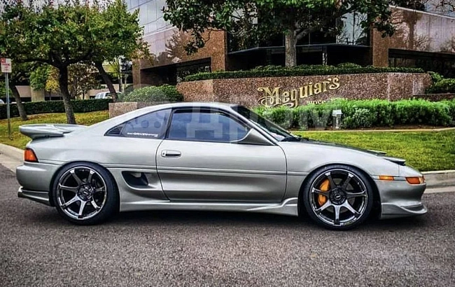 картинка Накладки на пороги "Bomex" (реплика) на Toyota MR2 магазин  StreetTuning 