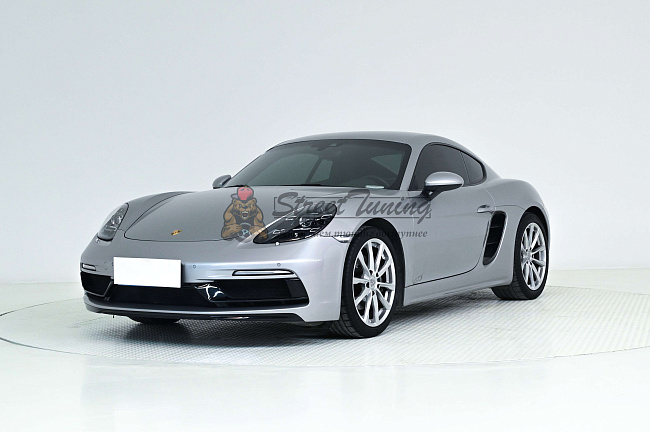 картинка Передний бампер Spyder в сборе для Porsche 718 Boxster (982) 2017+ магазин  StreetTuning 
