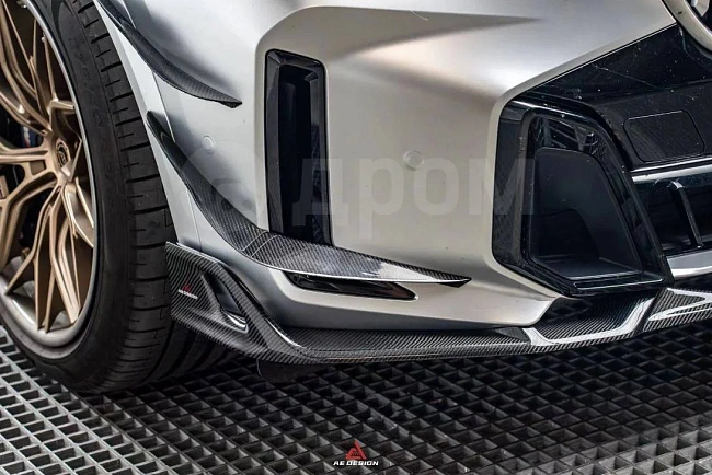 картинка Канарды на передний бампер для BMW X5 s/x Drive 40i и xDrive 50e и M6 магазин  StreetTuning 