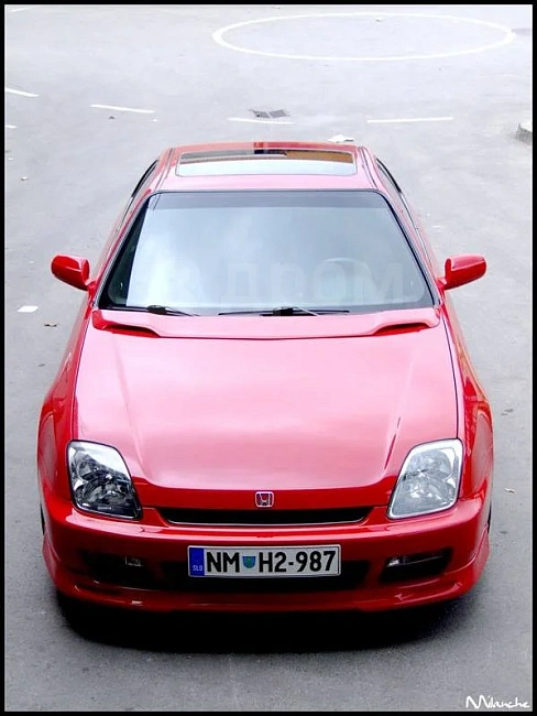 картинка Опциональный спойлер на капот для Honda Prelude bb магазин  StreetTuning 