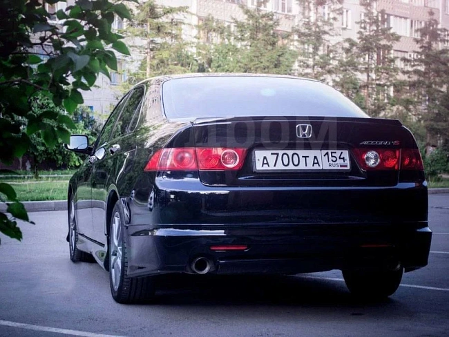 картинка Спойлер Lip для Honda Accord CL7 CL9 магазин  StreetTuning 