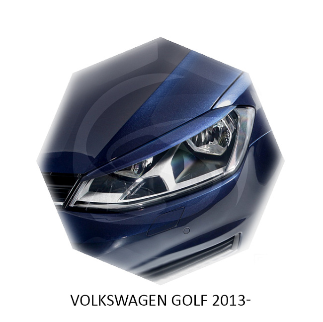 картинка Реснички на фары для  VOLKSWAGEN GOLF VII 2012г- магазин  StreetTuning 
