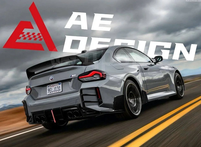 картинка Задний диффузор BMW M2 и M2C G87 магазин  StreetTuning 