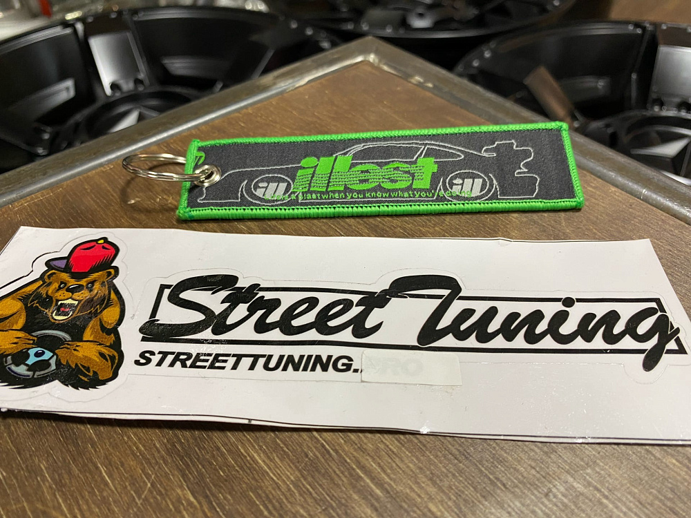 картинка Брелок для Ключей ILLEST - тканевый от магазина  StreetTuning