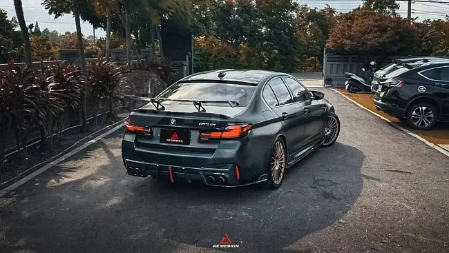 картинка Задний диффузор v2 M5 F90 G30 540i M550i магазин  StreetTuning 