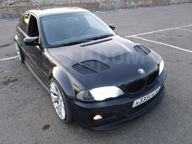 картинка Накладки под пороги (элероны) для BMW E46 магазин  StreetTuning 